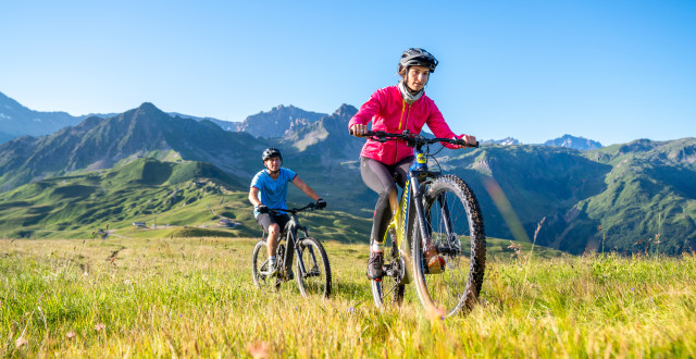 E Bike dans les alpages